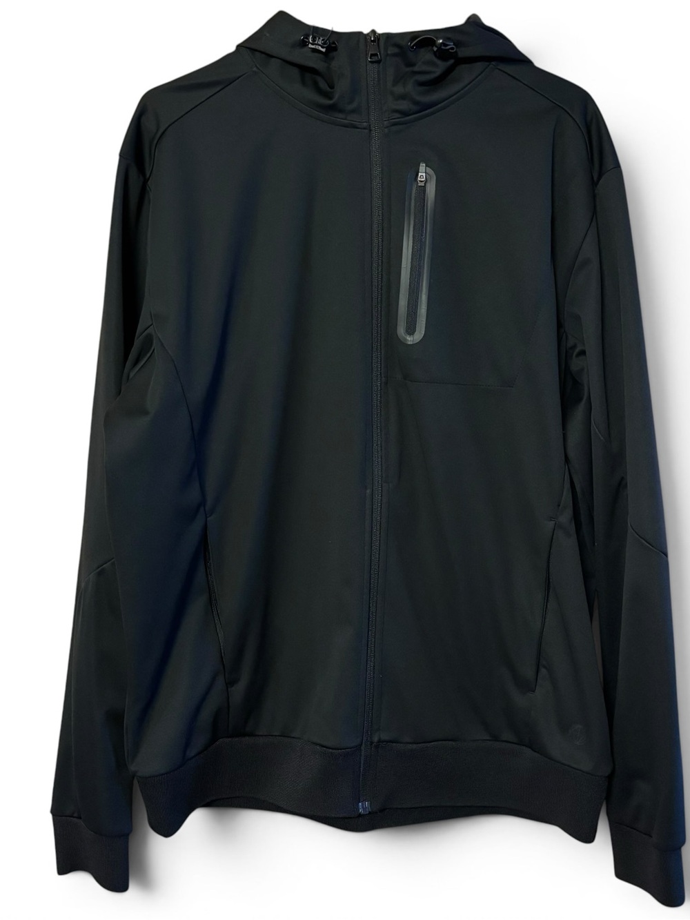 Mondetta Outdoor Project Men’s Black Hooded Jacket Full Zip Performance XL